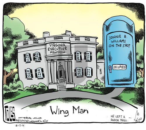 Tom Toles on Sunday August 17, 2014 Comic Strip