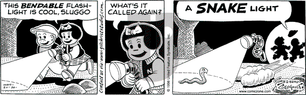 Nancy on Friday March 20, 1998 Comic Strip