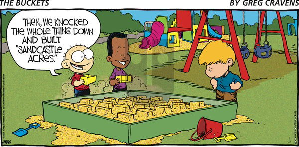 The Buckets on Sunday March 28, 2021 Comic Strip