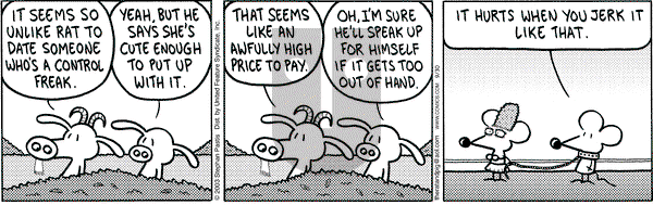Pearls Before Swine on Tuesday September 30, 2003 Comic Strip