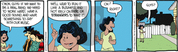 The Buckets on Tuesday August 5, 2014 Comic Strip