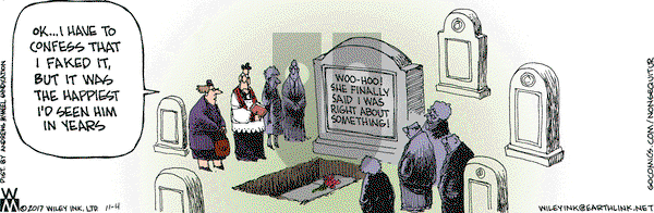 Non Sequitur on Saturday November 4, 2017 Comic Strip