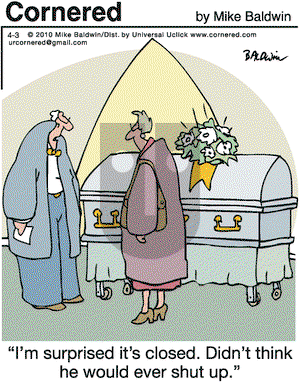 Cornered on Saturday April 3, 2010 Comic Strip
