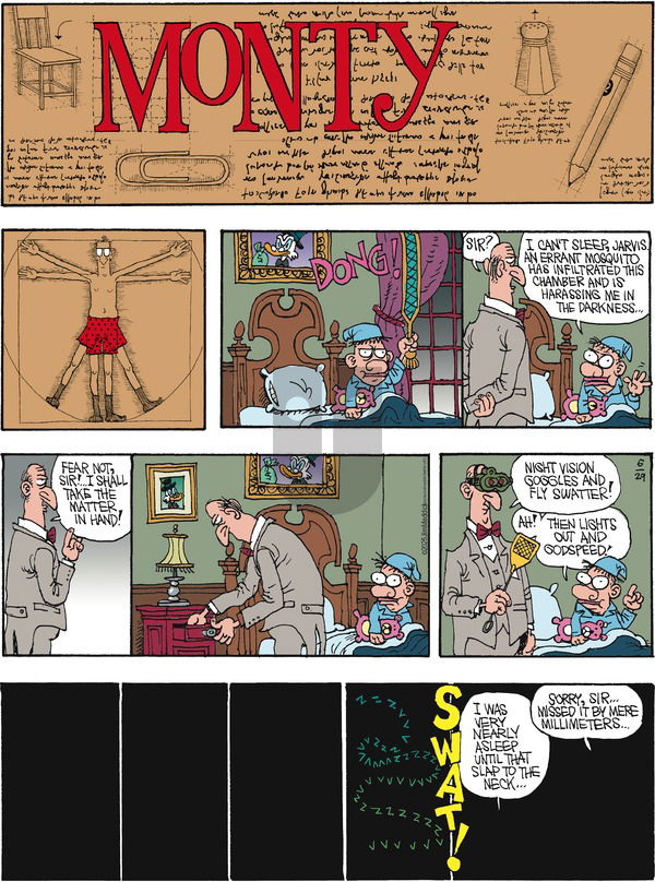 Monty on Sunday June 29, 2025 Comic Strip