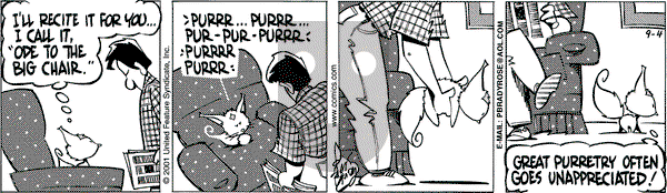 Rose is Rose on Tuesday September 4, 2001 Comic Strip