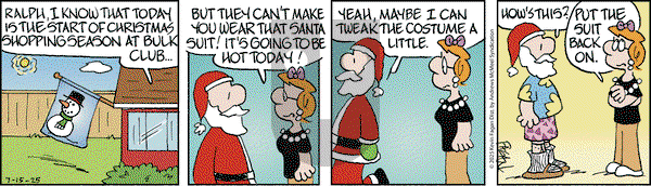 Drabble on Tuesday July 15, 2025 Comic Strip