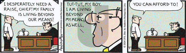 The Born Loser on Thursday August 29, 2024 Comic Strip