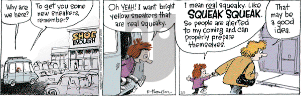 Cul de Sac on Wednesday March 5, 2014 Comic Strip