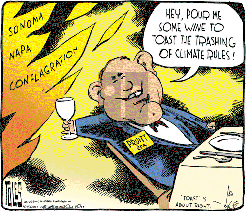 Tom Toles on Friday October 13, 2017 Comic Strip
