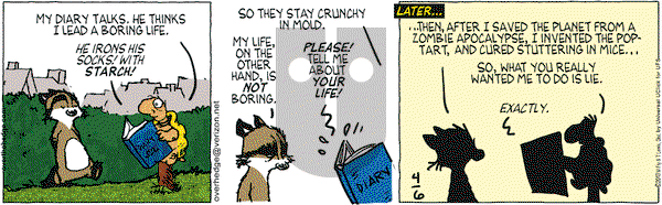 Over the Hedge on Saturday April 6, 2013 Comic Strip