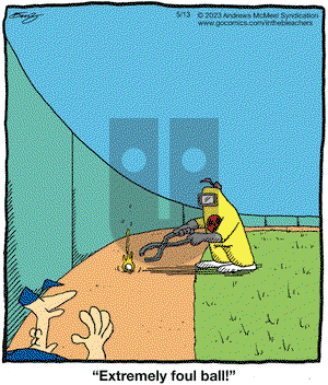 In the Bleachers - Saturday May 13, 2023 Comic Strip