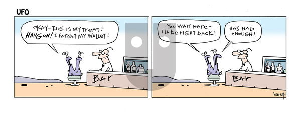 UFO on Sunday March 2, 2025 Comic Strip