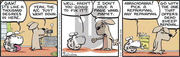 DeFlocked on Monday August 18, 2008 Comic Strip