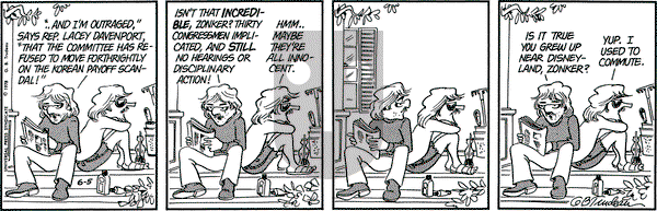 Doonesbury on Monday June 5, 1978 Comic Strip