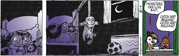 Over the Hedge on Monday March 26, 2007 Comic Strip