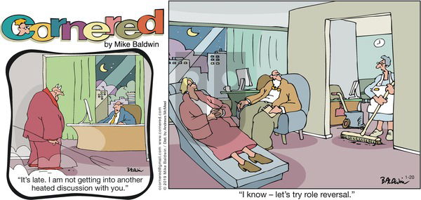 Cornered on Sunday January 20, 2019 Comic Strip