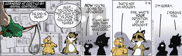Over the Hedge on Thursday February 12, 2015 Comic Strip