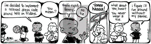 JumpStart on Wednesday July 5, 2000 Comic Strip