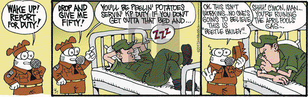 Monty on Saturday April 1, 2017 Comic Strip