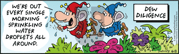 Frank and Ernest on Saturday June 8, 2019 Comic Strip