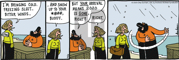 Overboard on Thursday December 31, 2020 Comic Strip