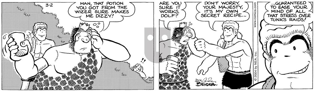 Alley Oop - Tuesday March 2, 2004 Comic Strip