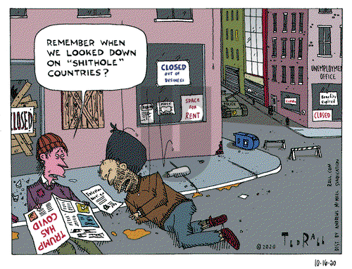 Ted Rall on Friday October 16, 2020 Comic Strip