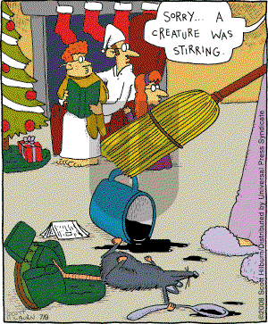 The Argyle Sweater - Wednesday July 9, 2008 Comic Strip