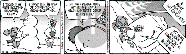 Rose is Rose - Wednesday December 22, 2004 Comic Strip