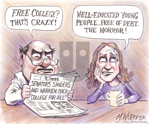 Matt Wuerker on Friday April 6, 2018 Comic Strip