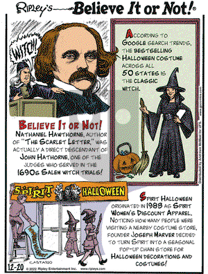 Ripley's Believe It or Not - Tuesday December 20, 2022 Comic Strip