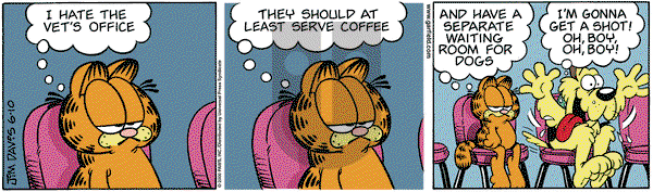 Garfield on Saturday June 10, 2000 Comic Strip