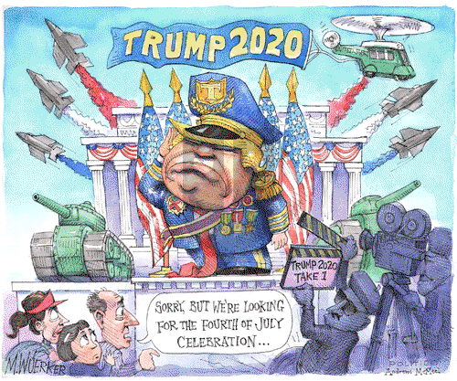 Matt Wuerker on Wednesday July 3, 2019 Comic Strip