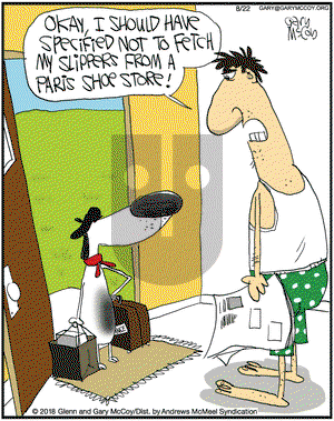 The Flying McCoys on Wednesday August 22, 2018 Comic Strip
