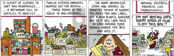 Cathy Classics on Saturday December 13, 2003 Comic Strip