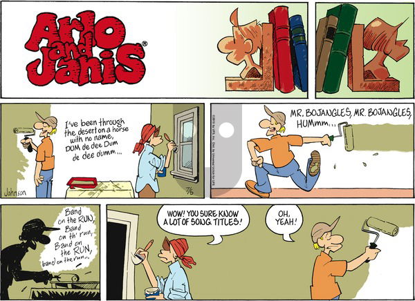 Arlo and Janis on Sunday July 5, 2015 Comic Strip