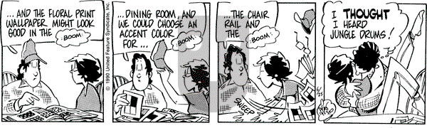 Rose is Rose on Monday June 25, 1990 Comic Strip