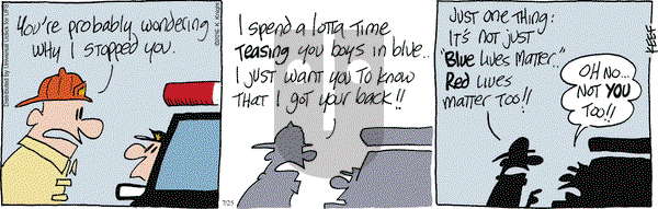 The Knight Life on Monday July 25, 2016 Comic Strip