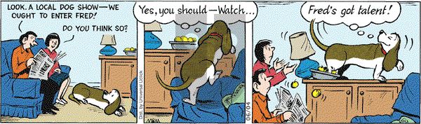Fred Basset on Friday June 4, 2010 Comic Strip
