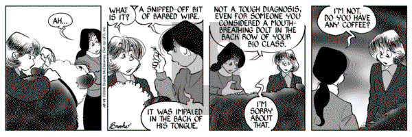 9 Chickweed Lane on Thursday October 19, 2006 Comic Strip