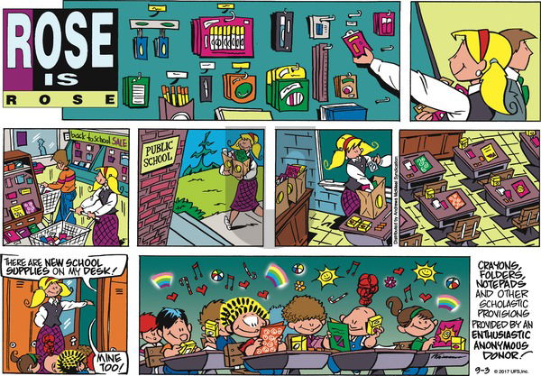 Rose is Rose on Sunday September 3, 2017 Comic Strip