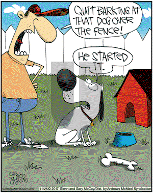 The Flying McCoys on Saturday November 25, 2017 Comic Strip