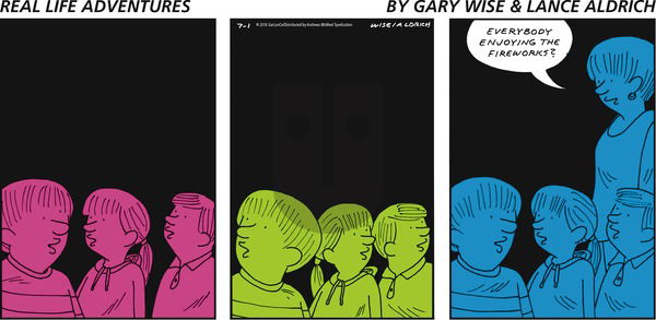 Real Life Adventures on Sunday July 1, 2018 Comic Strip