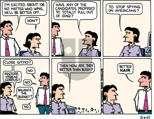 Ted Rall on Saturday October 6, 2007 Comic Strip