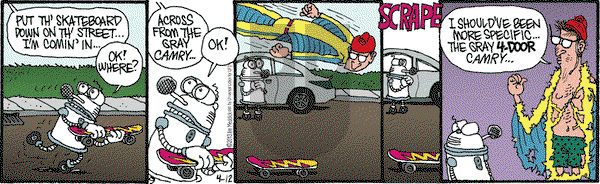 Monty on Friday April 12, 2013 Comic Strip