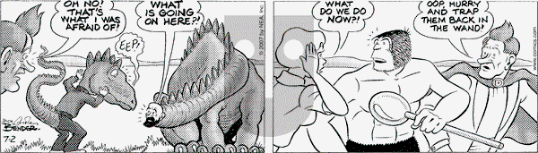 Alley Oop on Monday July 2, 2007 Comic Strip