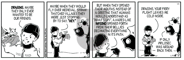 Cow and Boy Classics on Monday January 15, 2007 Comic Strip