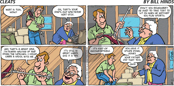 Cleats - Sunday April 1, 2007 Comic Strip