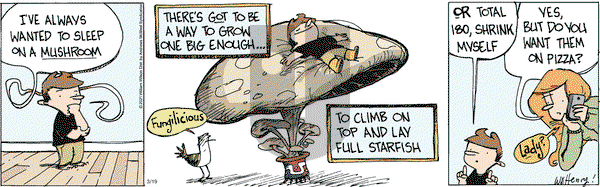 Wallace the Brave on Friday March 19, 2021 Comic Strip