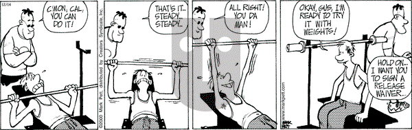 Mr. Lowe on Saturday December 14, 2024 Comic Strip